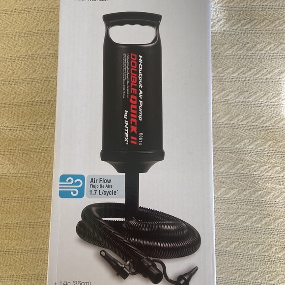 NIB Intex Hi Output Double Quick II Hand Pump - Picture 2 of 10